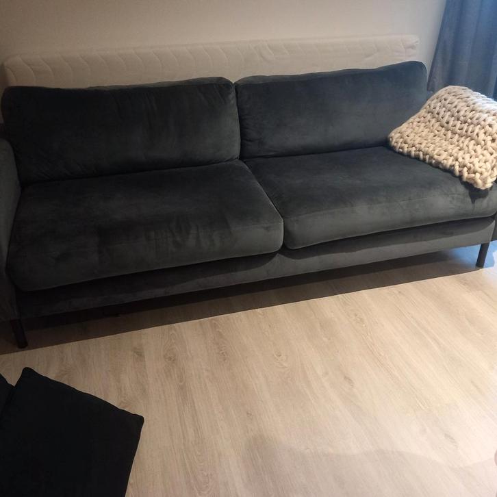 Grote velours bank, Maison & Meubles, Canapés | Salons, Comme neuf, Enlèvement