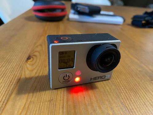 Go Pro Hero 3 + accessoires, TV, Hi-fi & Vidéo, Caméras action, Utilisé, GoPro, Enlèvement ou Envoi