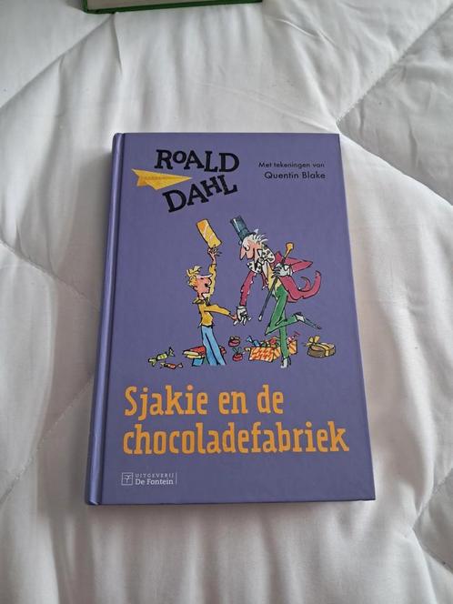 Roald Dahl - Sjakie en de chocoladefabriek, Boeken, Kinderboeken | Jeugd | onder 10 jaar, Zo goed als nieuw, Ophalen of Verzenden