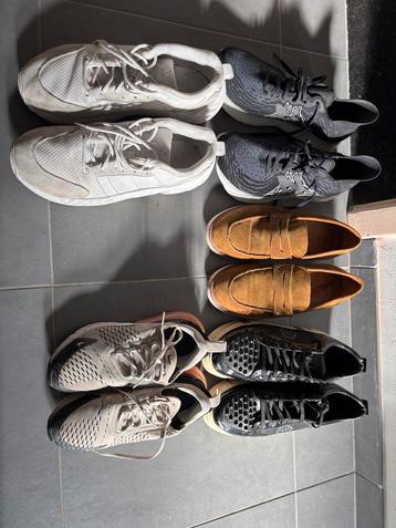 Lot schoenen allemaal amber gebruikt!! beschikbaar voor biedingen