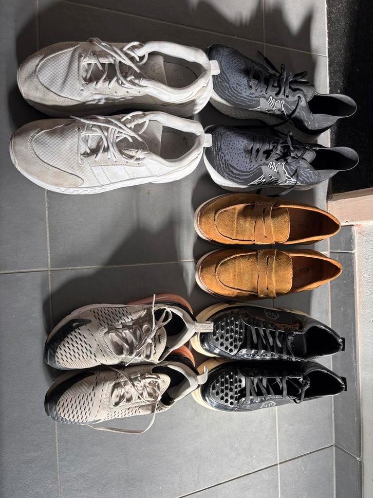 Lot schoenen allemaal amber gebruikt!!, Huis en Inrichting, Kasten | Schoenenkasten, Zo goed als nieuw, Ophalen