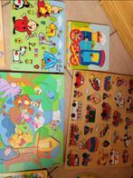 Puzzels, Kinderen en Baby's, Speelgoed | Kinderpuzzels, Van hout, Gebruikt, 6 maanden tot 2 jaar, Ophalen