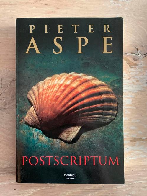 Pieter Aspe - Postscriptum, Boeken, Thrillers, Gelezen, België, Ophalen