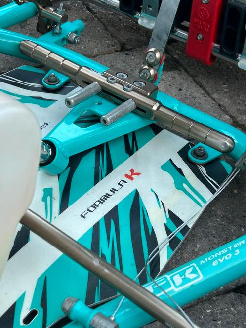 3x fk formula k mini rollende frames, Sport en Fitness, Karting, Zo goed als nieuw, Ophalen