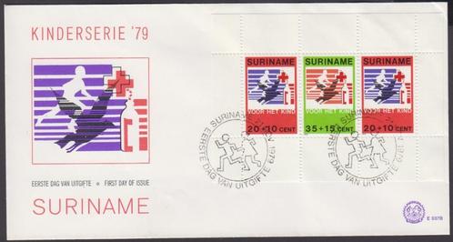 1979 - SURINAME - FDC Kinderzegels, Postzegels en Munten, Postzegels | Suriname, Postfris, Verzenden