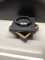 AZE armband voor heren, Bijoux, Sacs & Beauté, Bracelets, Enlèvement, Neuf, Noir, Cuir