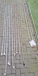10 Dakliggers Voortent 25-28 mm - 2,5 meter - 3 meter, Caravans en Kamperen, Ophalen, Gebruikt
