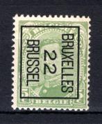 PRE60B MNH** 1922 - BRUXELLES 22 BRUSSEL, Ophalen of Verzenden, Postfris, Postfris