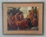 Monniken in Azië - ca. 1960 ?, Antiek en Kunst, Ophalen of Verzenden
