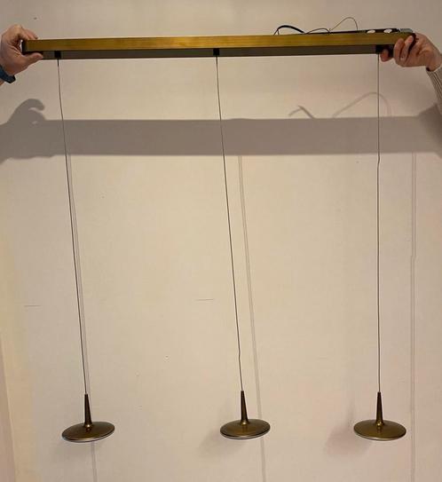 Philips hanglamp, Huis en Inrichting, Lampen | Hanglampen, Gebruikt, 75 cm of meer, Glas, Metaal, Ophalen