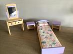 meubles de poupée en bois, chambre à coucher, Utilisé, Enlèvement ou Envoi, Accessoires