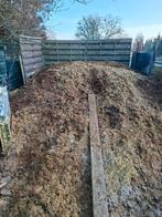 Gratis paardenmest met vlas, Tuin en Terras, Aarde en Mest, Ophalen of Verzenden