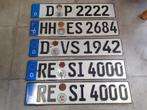 5 x Duitse nummerplaten - Duitsland nummerplaat , met seal, Verzamelen, Ophalen of Verzenden, Gebruikt