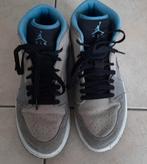 Nike Air Jordan 1 Mid Crater Grey University Blue maat 40,5, Gebruikt, Schoenen, Ophalen of Verzenden, Nike Jordan