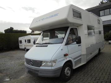 Mercedes Sprinter 312D, Mirage,12/99,2.9 D, 7 lits,c.t.vente, 6 à 7 mètres, Mercedes-Benz, Diesel, Particulier