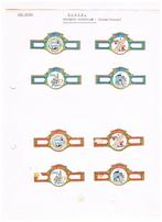 SIGARENBANDEN, Verzamelen, Rookartikelen, Aanstekers en Luciferdoosjes, Verzenden, Zo goed als nieuw, Sigarenbandjes