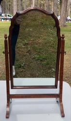 antieke houten kaptafel spiegel, Enlèvement ou Envoi
