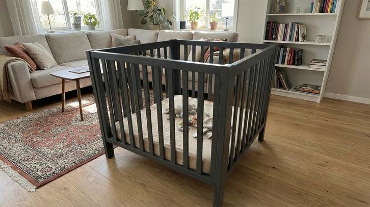 Parc pour bébé de la marque « TROLL », Enfants & Bébés, Parcs, Utilisé, Rectangulaire, Réglable en hauteur, Enlèvement