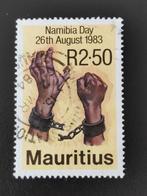 Maurice 1983 - Fête de la Namibie, Affranchi, Enlèvement ou Envoi, Autres pays