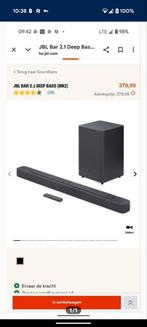Soundbar  JBL zoals nieuw, Ophalen of Verzenden, Zo goed als nieuw