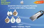 Installez Mac OS X 10.6.3-10.10.5 via une Clé USB de 32 Go!!, Informatique & Logiciels, MacOS, Envoi, Neuf