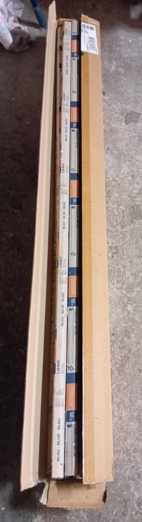 15 blauwe tl lampen L 58 w 67 blauw lumilux 150cm nieuw beschikbaar voor biedingen