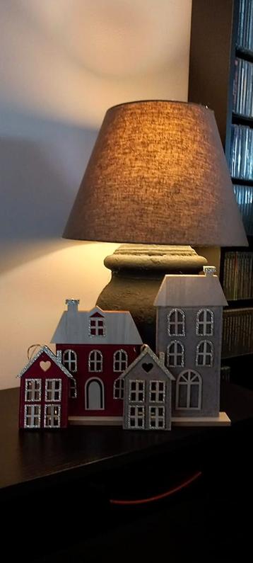 Vilten huisjes kerst, Diversen, Kerst, Ophalen of Verzenden, Zo goed als nieuw