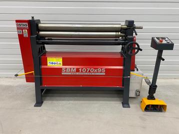 OSTAS SBM 1070 x 95 plaatwals platenwals rollenwals beschikbaar voor biedingen