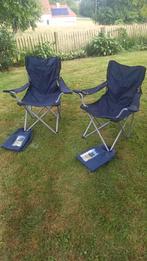 Aluminium campingstoelen / set / opvouwbaar, Ophalen, Zo goed als nieuw