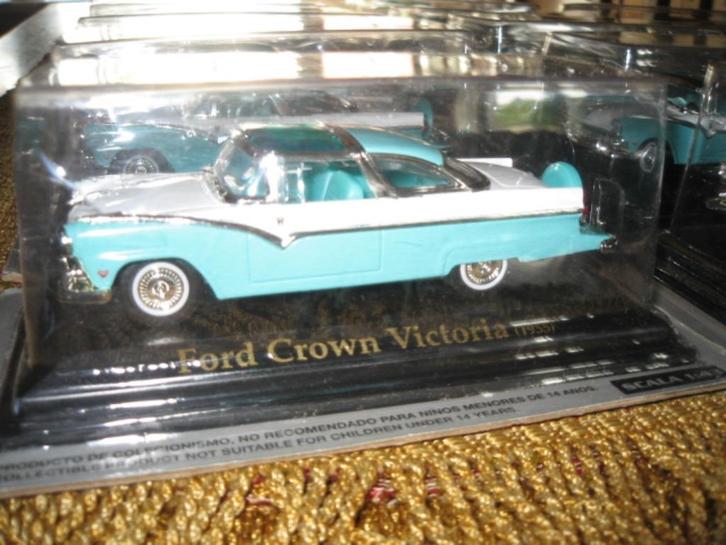 IXO / Ford Crown Victoria (1955) / 1:43 / Mint in box, Hobby en Vrije tijd, Modelauto's | 1:43, Nieuw, Auto, Ophalen of Verzenden