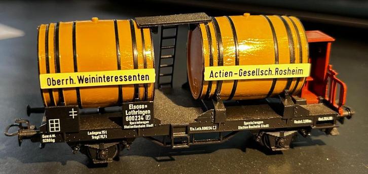 3335. Wagon-foudre H0 Märklin., Hobby & Loisirs créatifs, Trains miniatures | HO, Utilisé, Wagon, Märklin, Enlèvement ou Envoi