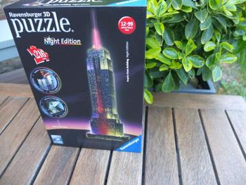 Puzzle night 3D Ravensburger, Enlèvement, Moins de 500 pièces, Puzzle