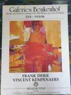 affiche Frank Derie en Vincent Kempenaers '94, Rechthoekig Staand, Nieuw, Ophalen of Verzenden, Canvas of Doek