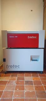 Trotec speedy 100 60 watt (130 bedrijfsuren/2019), Bricolage & Construction, Bricolage & Rénovation Autre, Enlèvement, Comme neuf
