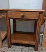 Bijzettafel of nachtkastje, Huis en Inrichting, Ophalen, Gebruikt, Eikenhout