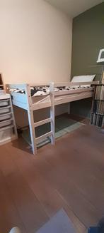 halfhoogslaper, zo goed als nieuw!, Huis en Inrichting, Slaapkamer | Stapelbedden en Hoogslapers, Ophalen, 100 cm, Eenpersoons