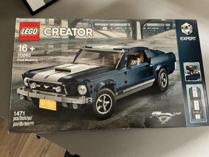 Lego creator expert 10265 Ford Mustang, Kinderen en Baby's, Speelgoed | Duplo en Lego, Zo goed als nieuw, Lego, Complete set, Ophalen of Verzenden