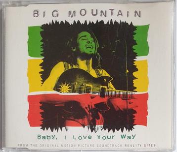 CD Single Big Mountain - Baby I Love Your Way beschikbaar voor biedingen