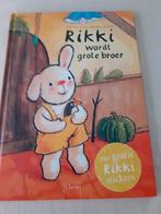 Rikki wordt grote broer, Boeken, Kinderboeken | Kleuters, Gelezen, Jongen of Meisje, Ophalen of Verzenden, 4 jaar