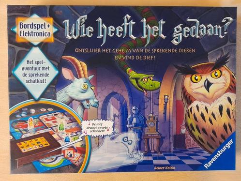 WIE HEEFT HET GEDAAN?, Hobby en Vrije tijd, Gezelschapsspellen | Bordspellen, Ophalen of Verzenden