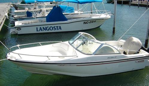 Boston whaler 17 dauntless dual console, Watersport en Boten, Speedboten, Gebruikt, 3 tot 6 meter, Benzine, 70 tot 120 pk, Polyester