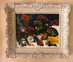 Abstraherend - bloemen - ca. 1960 - gesigneerd Tarama ?, Antiek en Kunst, Kunst | Schilderijen | Klassiek, Ophalen of Verzenden