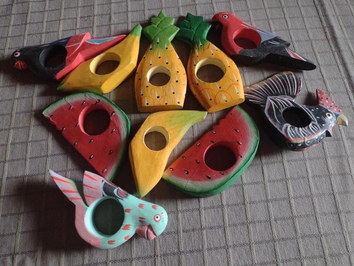 Dix portes serviettes en bois, Huis en Inrichting, Woonaccessoires | Overige, Nieuw, Ophalen of Verzenden