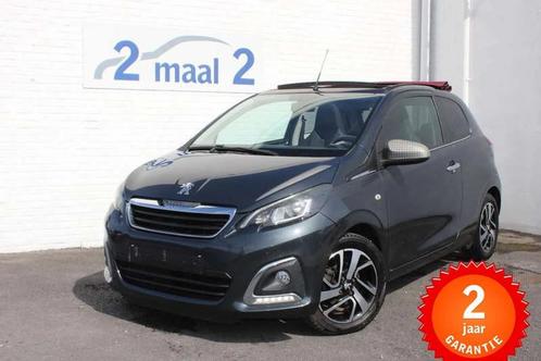 Peugeot 108 1.2 Cabrio/Cruise/AC 2 JAAR garantie! (bj 2015), Auto's, Peugeot, Bedrijf, Te koop, ABS, Achteruitrijcamera, Airbags