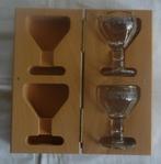 2 gallopins Orval dans un coffret en bois, Collections, Enlèvement ou Envoi, Neuf, Verre à bière