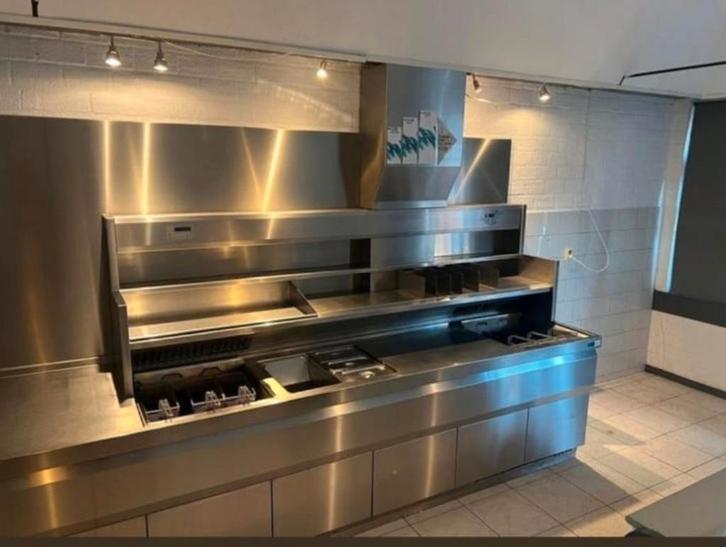 Z.G.O.H Kiremko bakwand, friteuse 2010 op aardgas, Zakelijke goederen, Horeca | Keukenapparatuur, Gebruikt, Ophalen