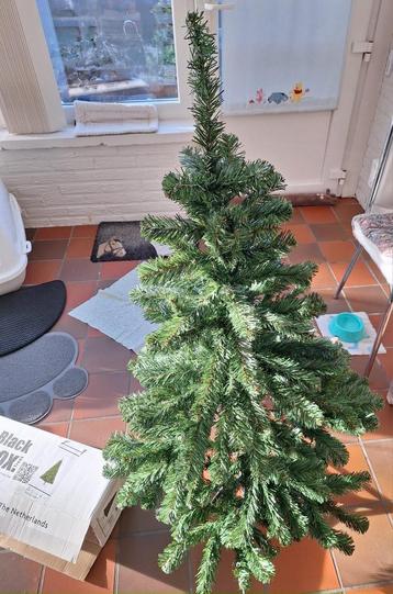 KERSTBOOM -synthetische - 120cm-groen -op voet disponible aux enchères