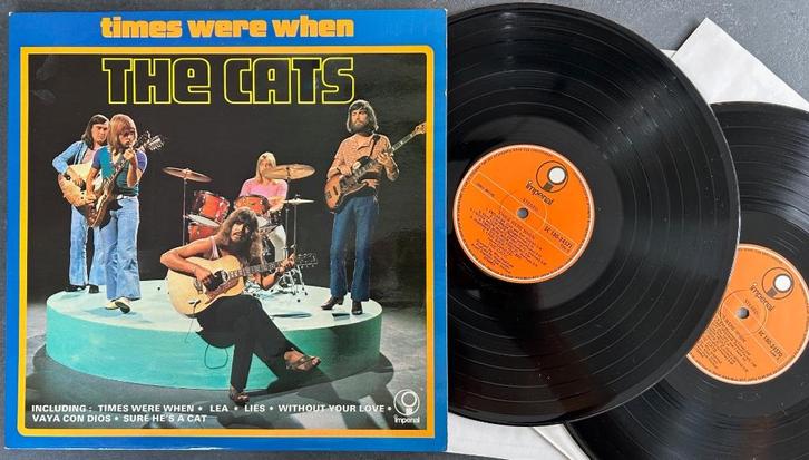THE CATS - Times were when ( 2LP; NMINT ), Cd's en Dvd's, Vinyl | Pop, Zo goed als nieuw, 1960 tot 1980, 12 inch, Ophalen of Verzenden