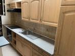 Uitgeruste keuken, Huis en Inrichting, Keuken | Complete keukens, Ophalen, Gebruikt, Enkelwandige keuken, Hout