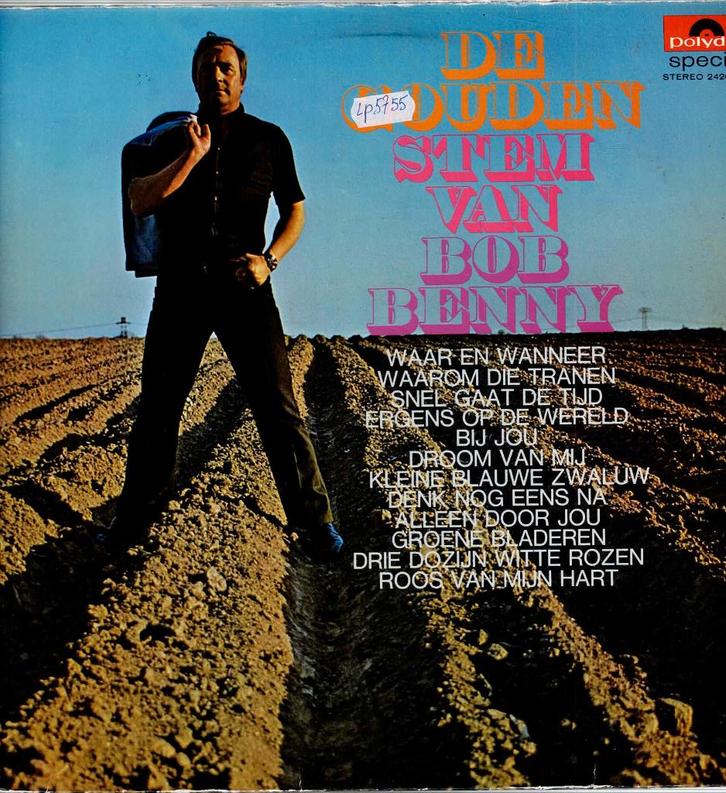 vinyl  lp   -   de gouden stem van bob benny, Cd's en Dvd's, Vinyl | Overige Vinyl, Overige formaten, Ophalen of Verzenden